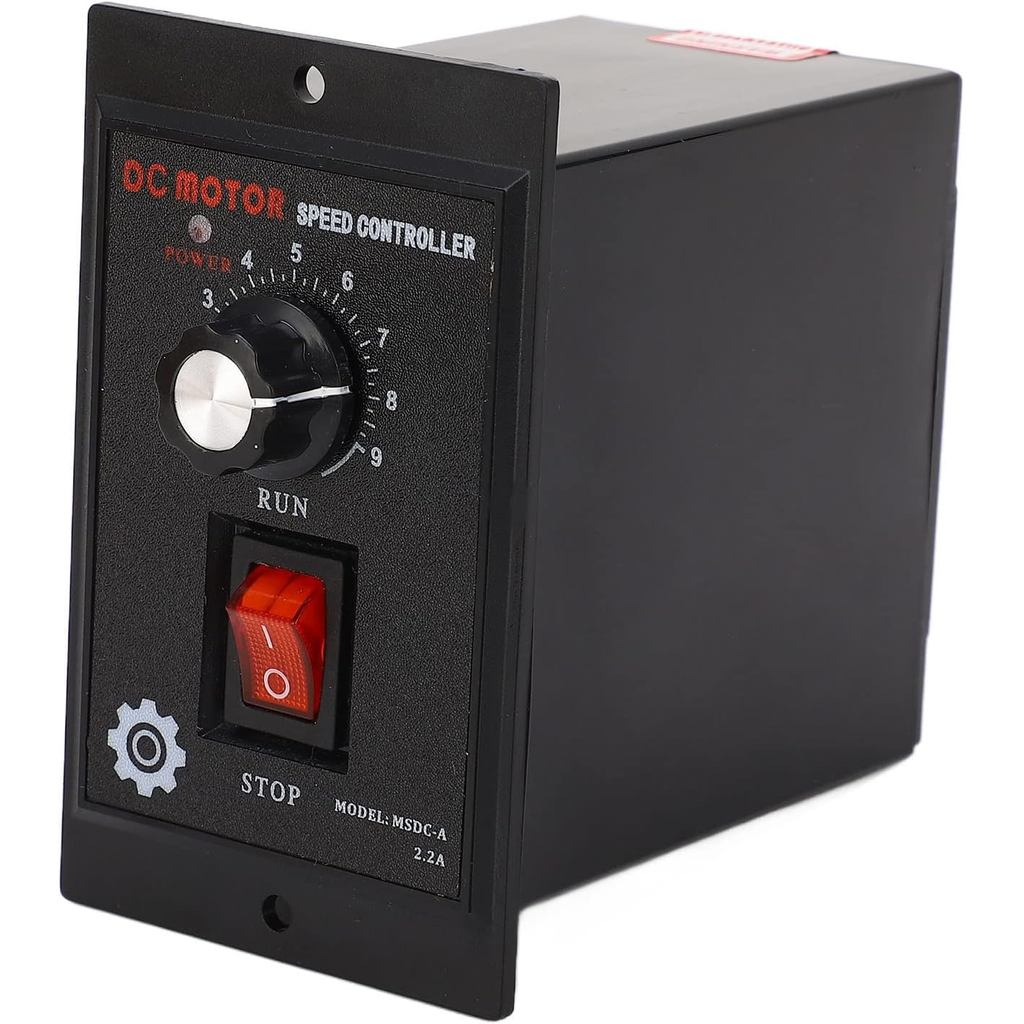 Asixxsix DC Motor Speed Controller, AC 110V อินพุต DC 90V Output Motor Speed Controller Switch Forwa