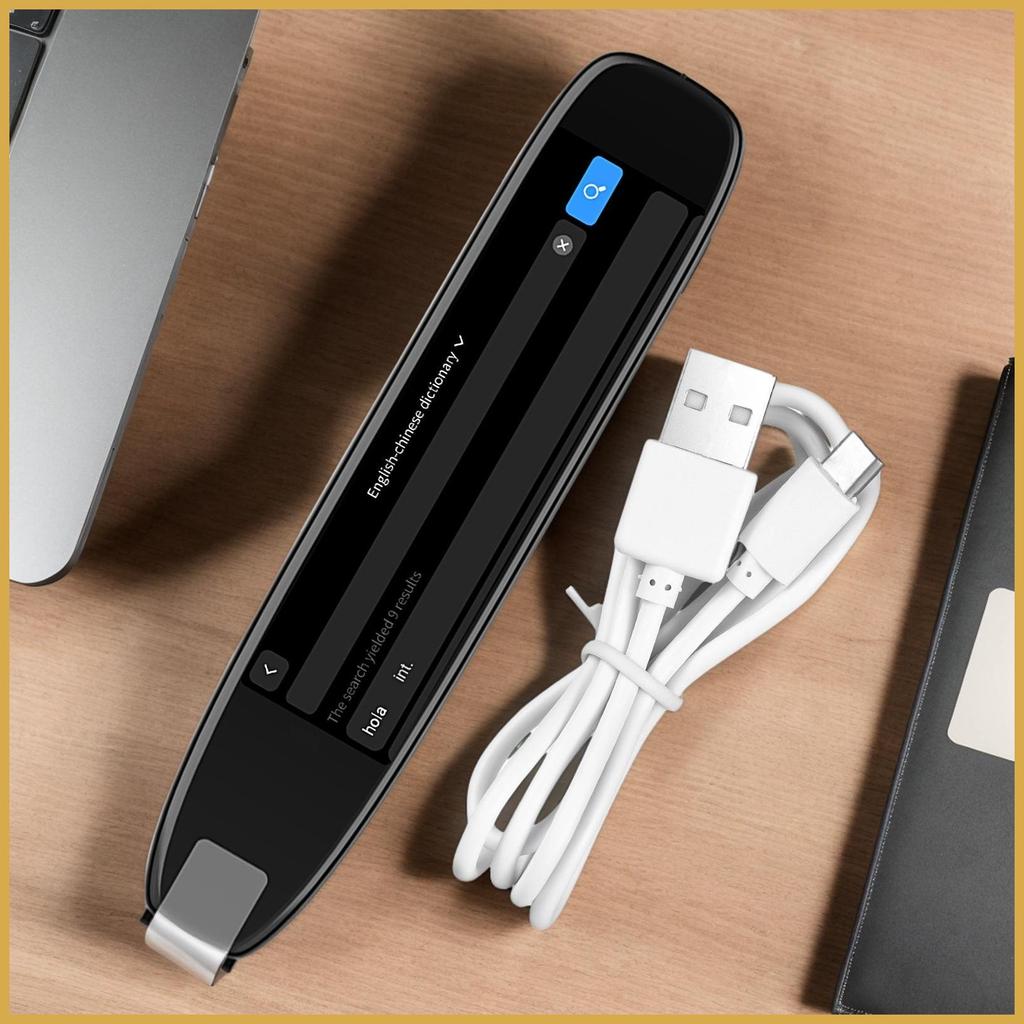 Scanning Translator Pen Translator Scan Reader ปากกาสําหรับ Dyslxia หน้าจอสัมผัสอิเล็กทรอนิกส์ Disct