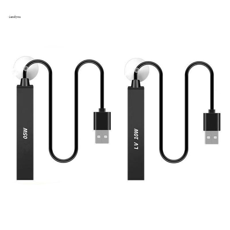 Iny 5w 10w Mini Aquarium เครื่องทําความร้อนถังปลาเครื่องทําความร้อน Thermostat อุณหภูมิ