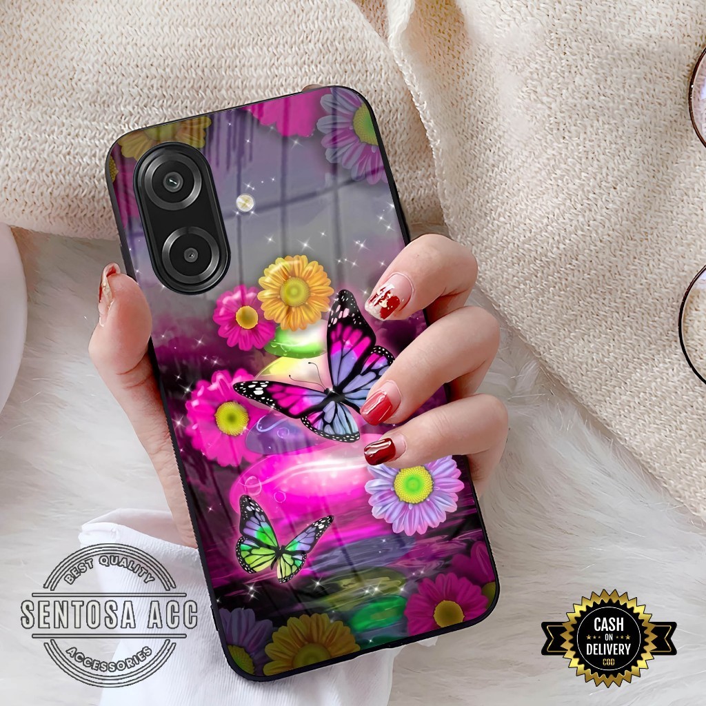 HP Sentosa_case - เคสโทรศัพท์แบบกระจกสําหรับ Samsung A07 [ S87 ].