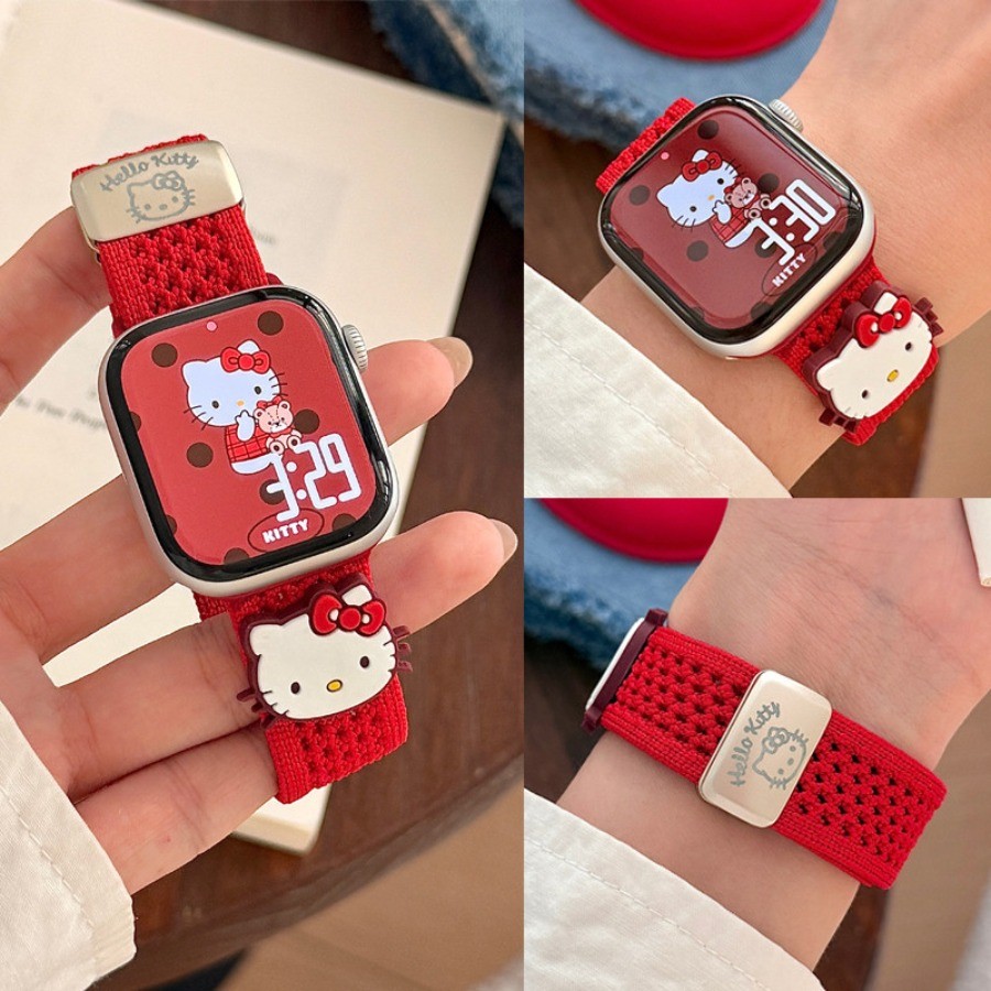 สายรัดแม่เหล็กไนลอนสําหรับ แอปเปิล ดู ชุด 11 10 9 8 7 กับ 3 2 6 5 4 3 2 พิเศษ 3 2 สายสําหรับ iดู 40 มม.41 มม.42 มม.46 มม.45 มม.44 มม.38 มม.49 มม.