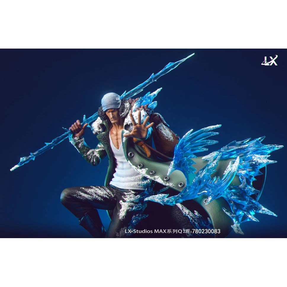 [1991 Ready Stock] LX-Studio One Piece POP MAX Series Rebel Army Aokiji Limited Figure