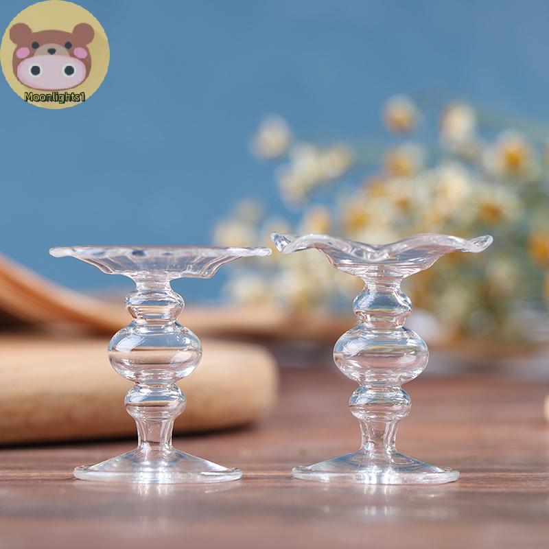 Moonlights1 1:12 Dollhouse Miniature เค้กถาดเค้กผลไม้ถาดขนมบ้านตุ๊กตาของเล่น EN