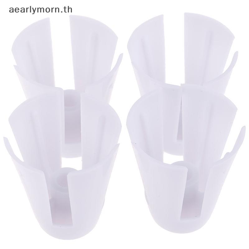 AA 4 ชิ้น/เซ็ตเกลียว Spool กรวยผู้ถืออุปกรณ์เย็บผ้าสําหรับ Janome 644D 744D TH
