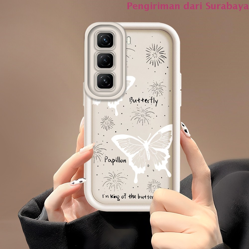 ปลอก Hp สําหรับ Infinix Hot 50 4G กรณีโทรศัพท์ Soft Cassing Softcase Kesing DLJ-S2-0101