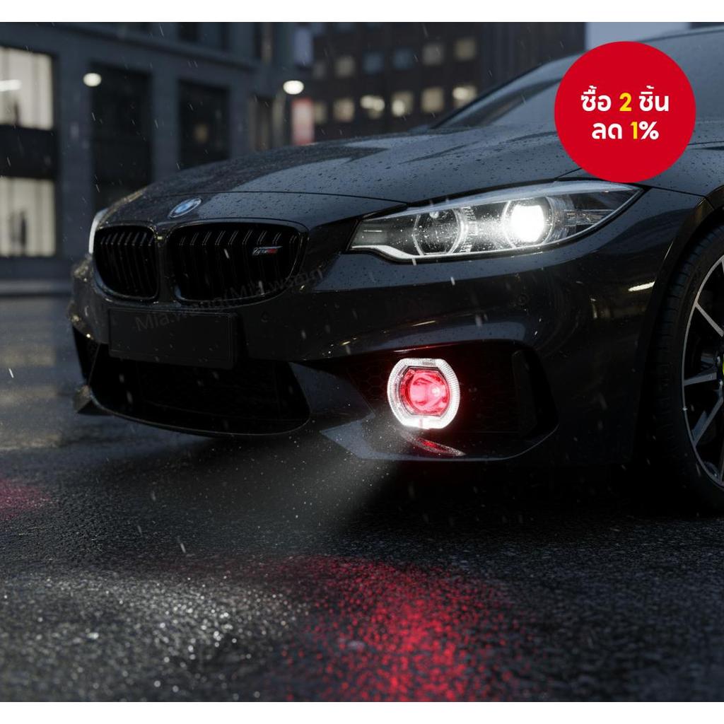 ไฟสปอตไลท์มินิ Bi-LED 2.5 นิ้ว 11.5W กันน้ํา ไฟขับขี่ออฟโรดพร้อมฟีเจอร์ Devil Cutoff