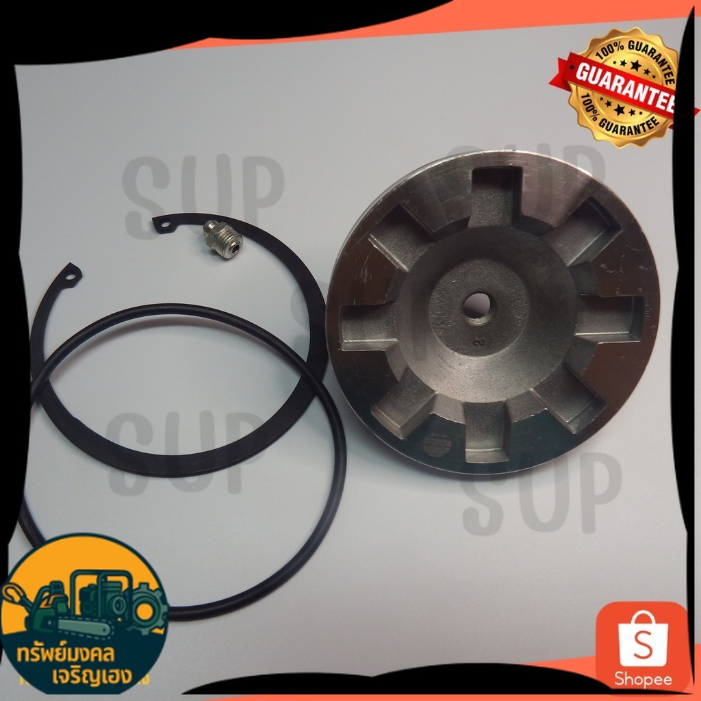 32752S เสื้ออัดจารบีล้อนำ ใช้​ได้กั​บ​รุ่น​ DC70G,DC95PLUS PLUG REAR WHEEL (072-2395-2T) ยี่ห้อ​ KUB