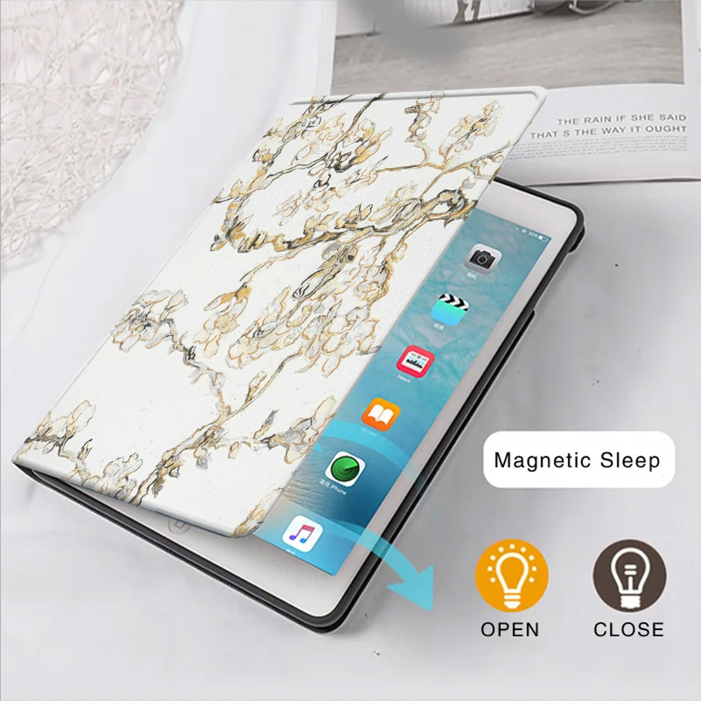 สําหรับกรณี iPad iPad Pro 1/2/3/4/5/6-12.9in iPad 4th/5th/6th/7th mini4/5 mini6/7 ป้องกัน Air4/5 Pro