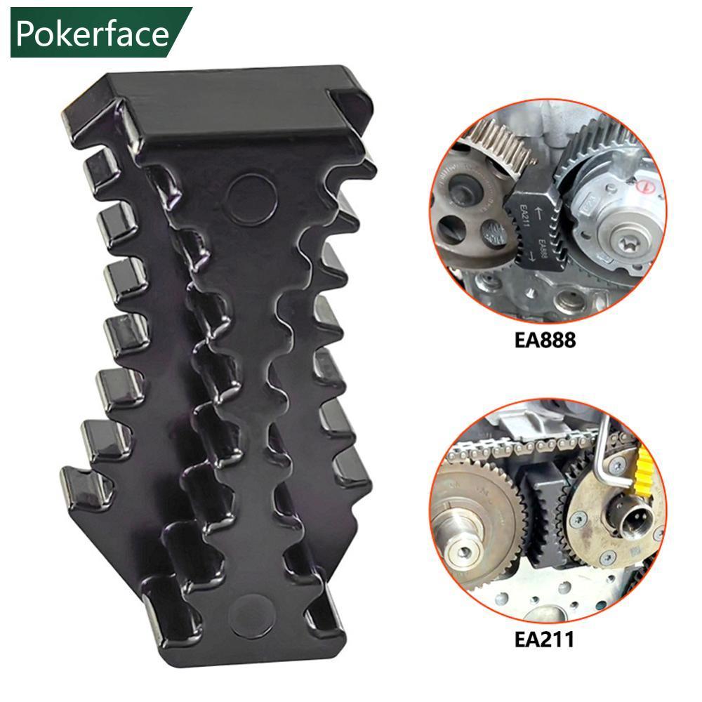 POKERFACE 2 In 1 EA888 EA211 รถซ่อมเครื่องยนต์ Camshaft Timing Gear เครื่องมือ Pulley Fixing เครื่อง