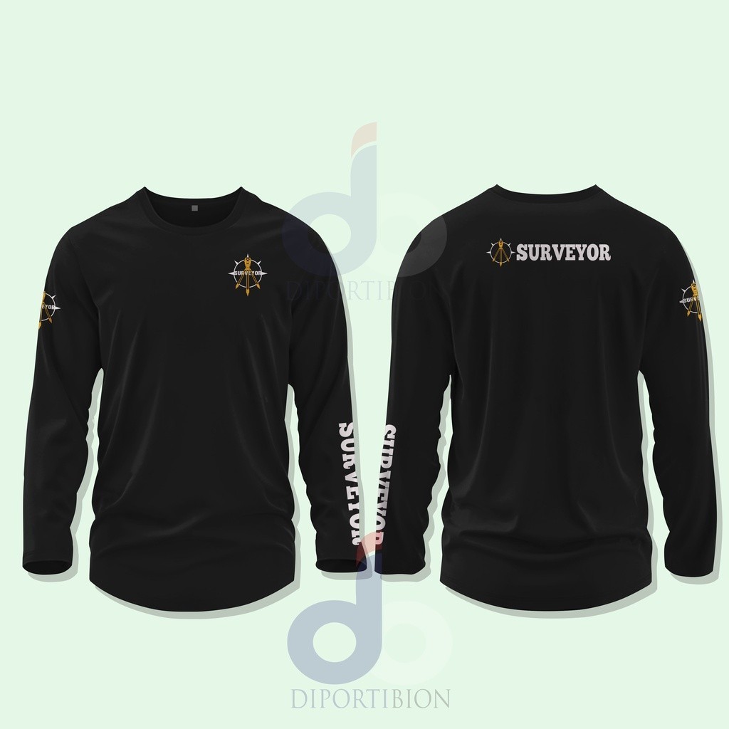 เสื้อยืดแขนยาว Surveyor DISTRO และ Engineering SURVEYOR