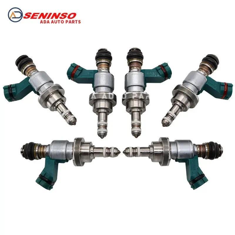 6PCS Original 23250-31020 23209-39057 หัวฉีดน้ํามันเชื้อเพลิงสําหรับ Toyota Crown 4Runner ใบมีด Maje