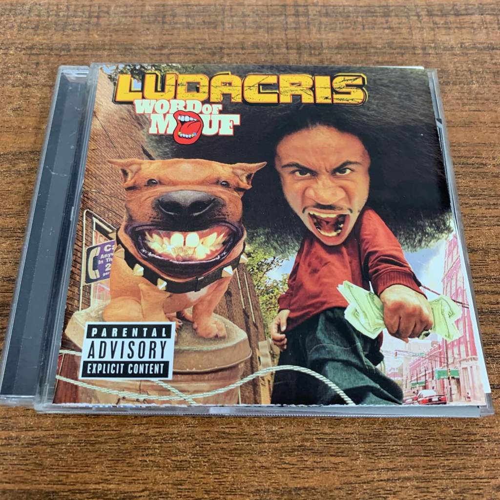 (ไม่มีการปิดผนึก) Ludacris Word Of Moof huang ซีดีและหน้ากระดาษก็ดี