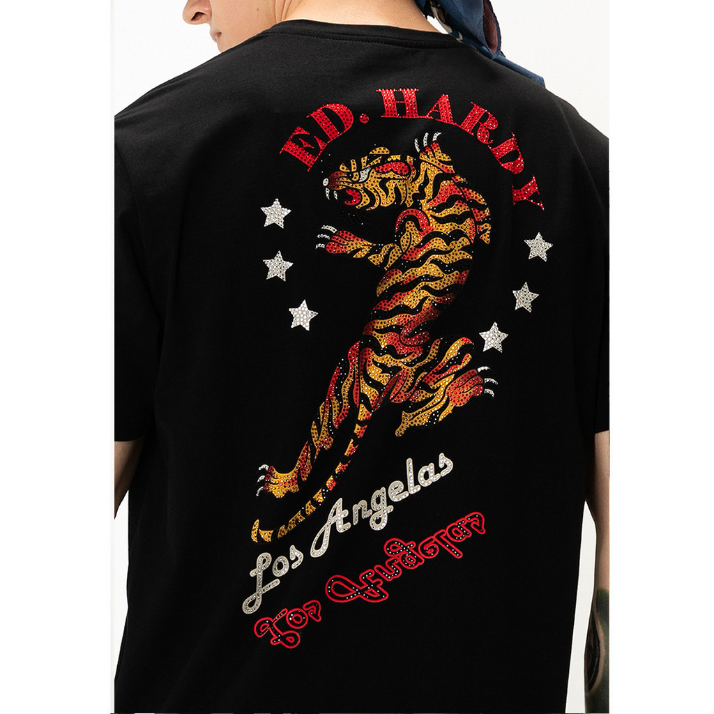 เสื้อยืด Ed Hardy Star Tiger Regular- ผู้ชาย