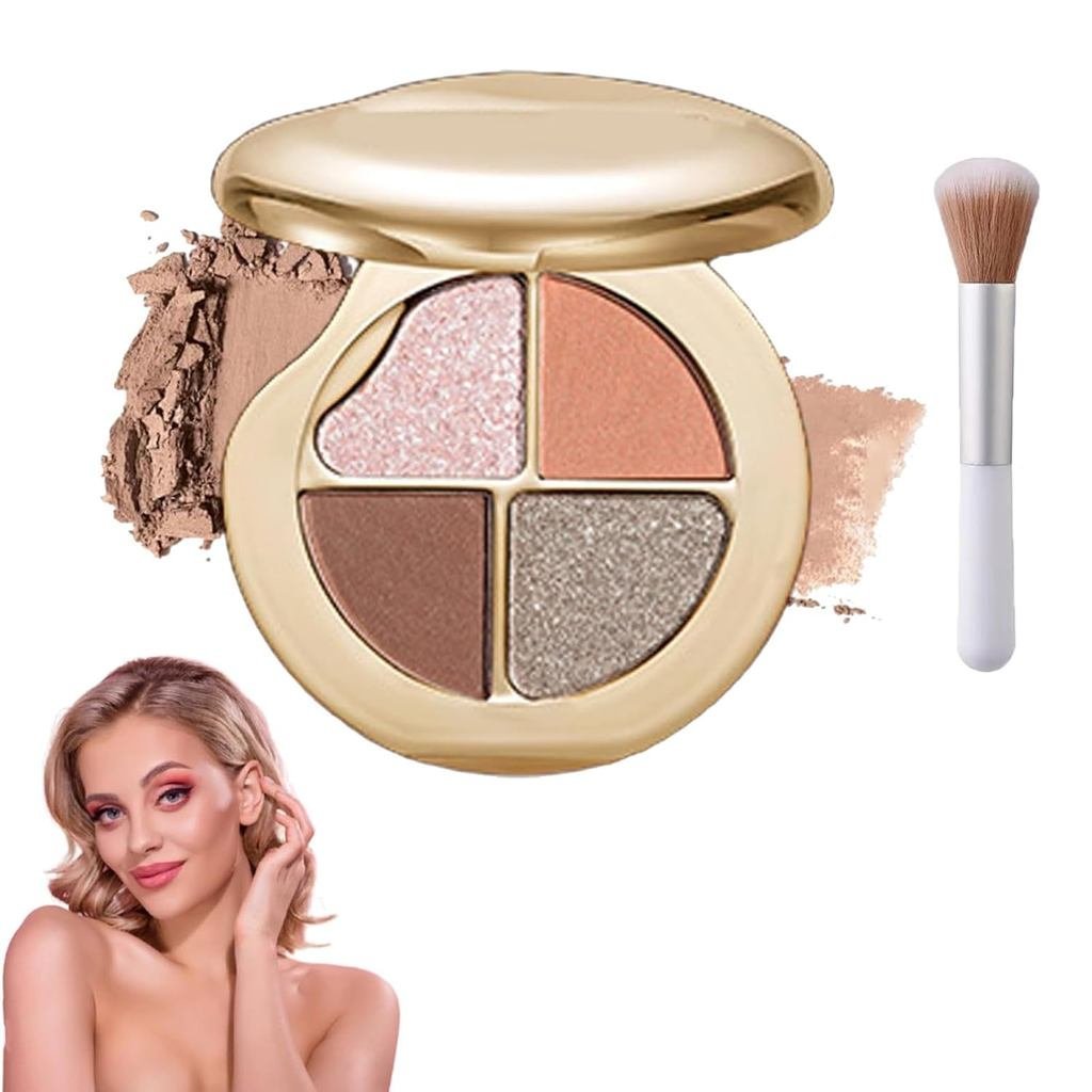Virallush Glow Gallery Highlighting Eye & Cheek Palette, Glow Closet Highlighting Eye & Cheek Palett