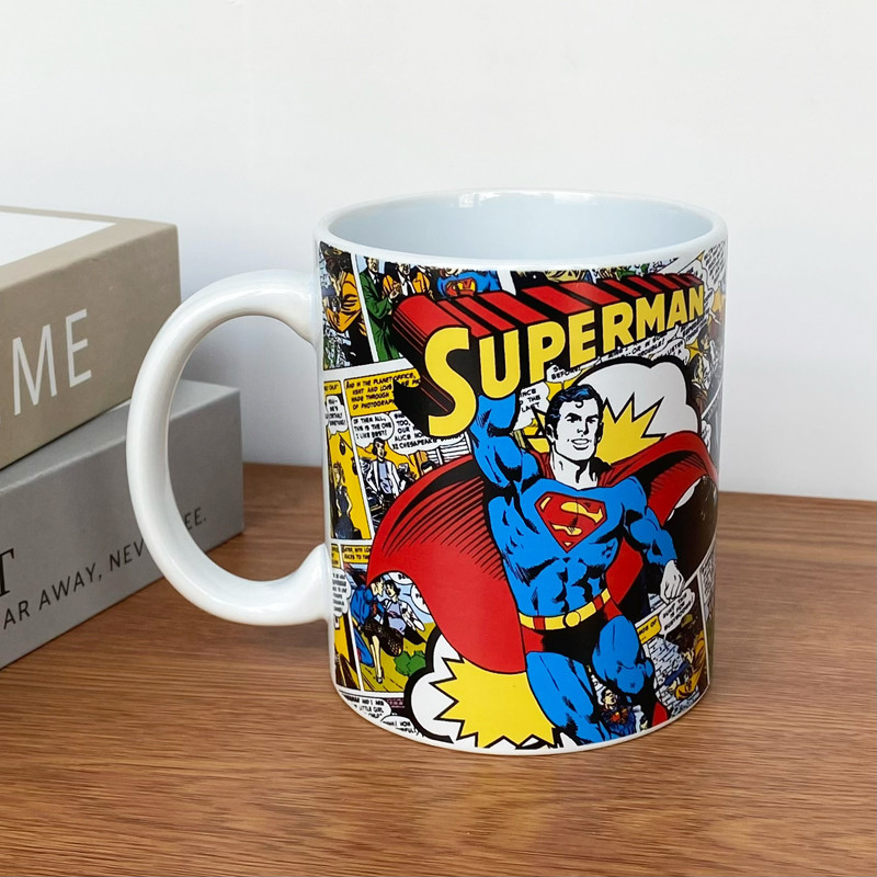 ส่งออก Original Order American superman Comic superman Justice League แก้วเซรามิคถ้วยกาแฟถ้วยน้ํา