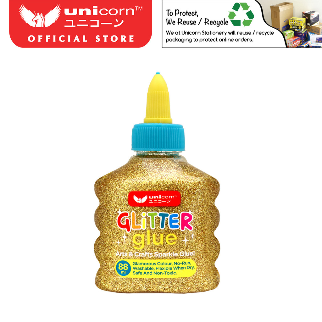 กาวกลิตเตอร์ยูนิคอร์น 3D Gold UGG-88GM
