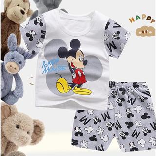 พร้อมส่ง-ชุดเด็กน่ารักๆ เซทเสือ+กางเกงขาสัน พิมพ์ลายการ์ตูน ใส่สบายๆ ใส่ได้ทั้งเด็กหญิง 🎈D11109🎉
