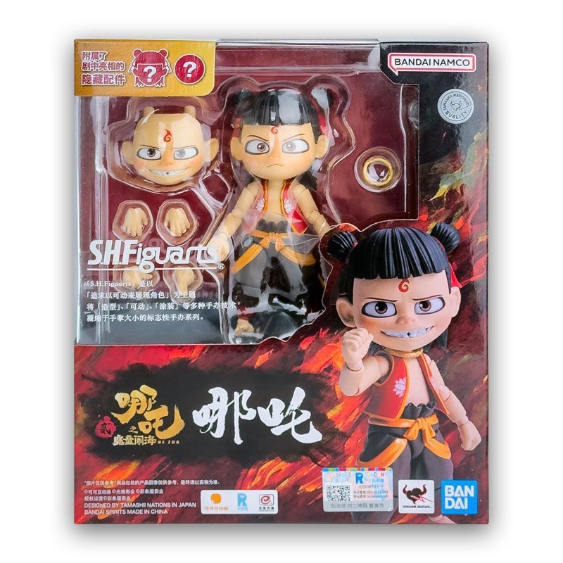 [ขายพร้อมสต็อก] SHF Nezhas Demon Boy Haihai Nezha Action Figure รูปของแท้ Nezha 2