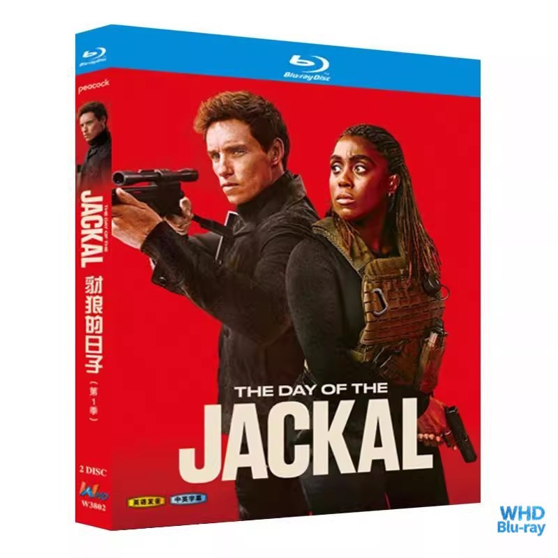 ละครอังกฤษ The Day of the Jackal Season 1 (2024) + ฟิล์ม (1973) 2BD | แผ่นบลูเรย์ชนิดบรรจุกล่องใหม่เ