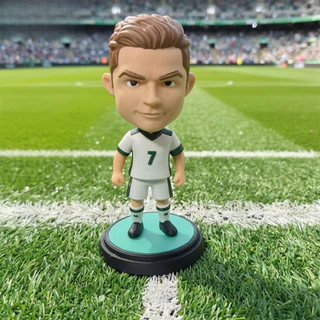 3D พิมพ์ Q-version Messi Ronaldo ประณีตเดสก์ท็อปเครื่องประดับแฟชั่นหุ่น