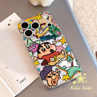 เคสฤดูร้อนใหม่ ลายชินจัง+สร้อยข้อมือ OPPO A6 A5i A5 A38 A3 X pro A60 A18 A78 A77 F31 A57 A7 A55 A15 A16 A79 A98 A78 A15