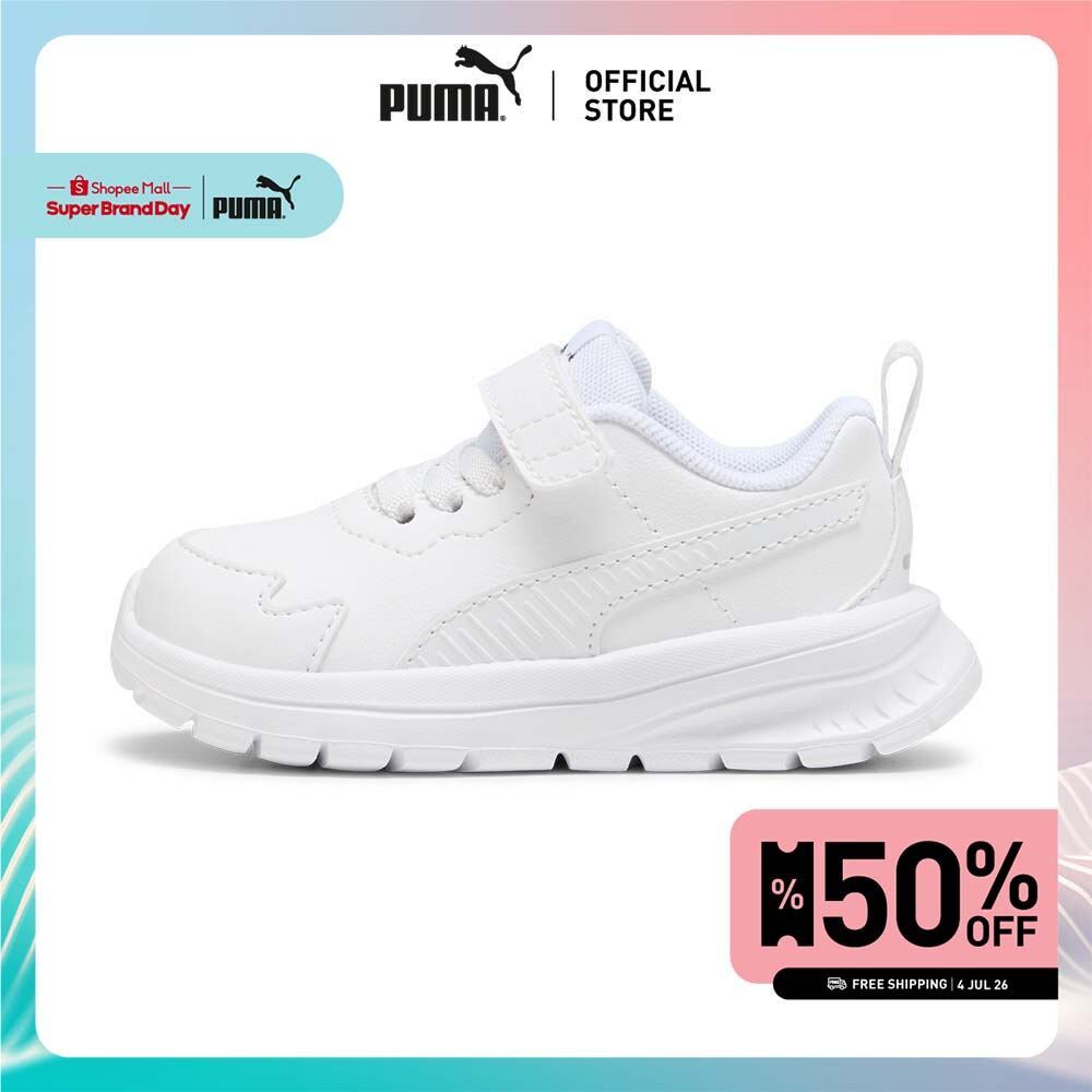 PUMA Kids Puma Evolve Run SL AC+ Inf สีขาว - 38623702