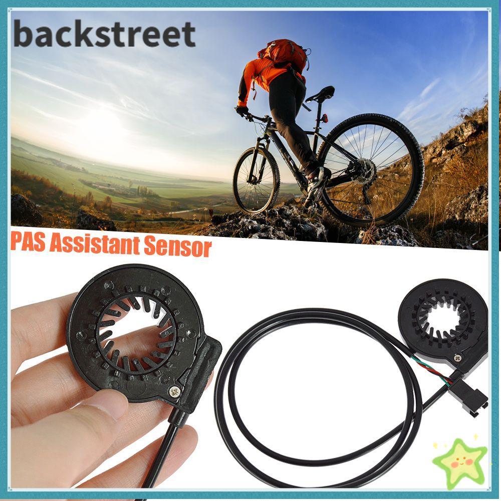 BACKSTAGEREETDV Hall Assistant Sensor สีดํา 88/110 ซม.เหยียบอะไหล่ Ebike Conversion Kit