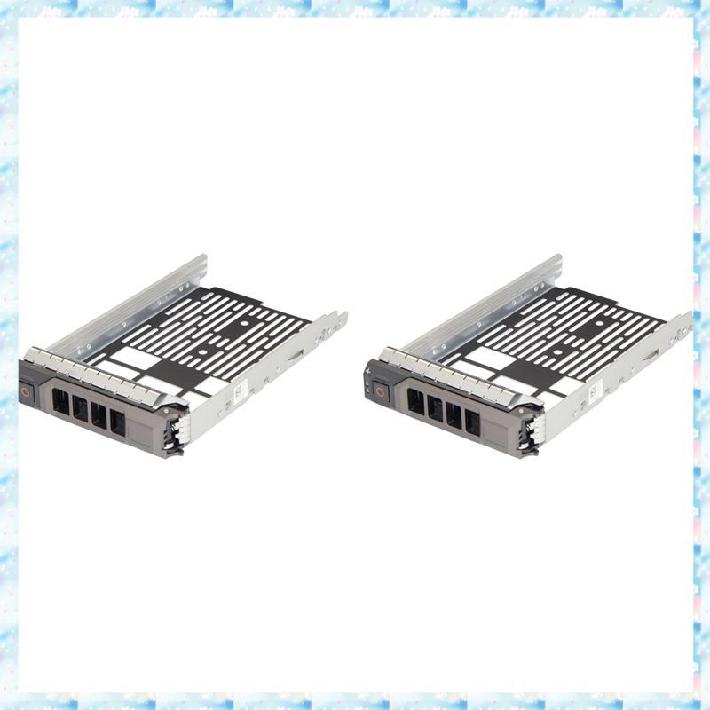 [RQMU] 2 ชิ้น 3.5 นิ้ว SAS SATA Hard Disk ถาด PowerEdge R730 R630 T640 T630 T340 T440 0KG1CH อะแดปเต