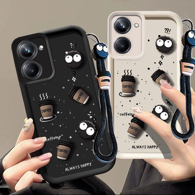Realme 10 pro 5g case realme 10 pro plus 5g case 3D Cup Design ทนทาน TPU เคสโทรศัพท์มือถือ