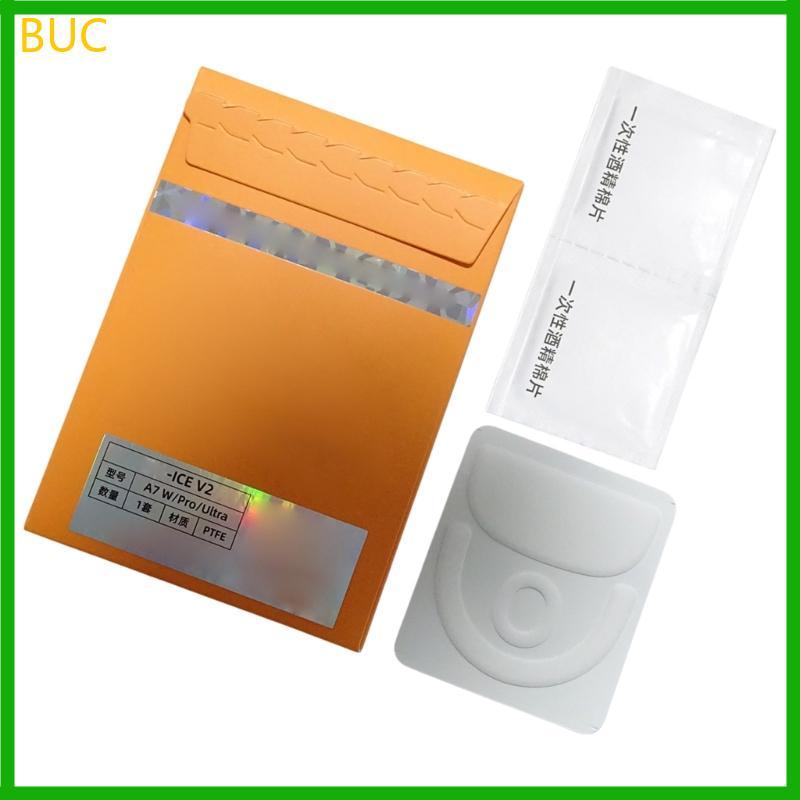 BUC เกมเมาส์สเก็ต ICE Version Mouse Feet Pad สําหรับ MCHOSE A7