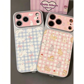 เคสโทรศัพท์การ์ตูนสไตล์น่ารัก เคสไอโฟน17 เหมาะสำหรับ IPhone 15 11 12 17 13 14 16 Pro Max 14 15 16 Plus Air