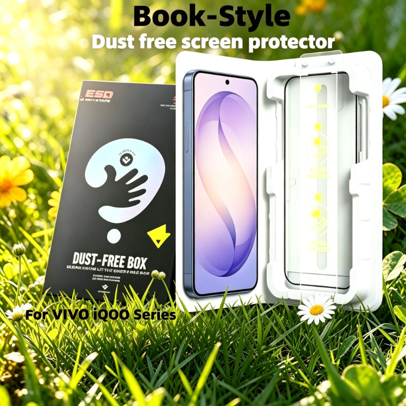 ฝุ่นฟรีกล่องป้องกันหน้าจอสําหรับVIVO iQOO 15 Ultra 15R 13 Z11 Z11x Turbo Global China 4G 5Gเต็มรูปแบ