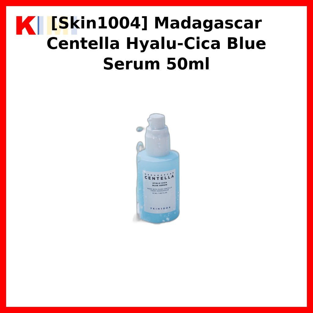 [Skin1004] มาดากัสการ์ Centella Hyalu-Cica Blue Serum 50ml / เซรั่มเกาหลี / Centella Asiatica by Dio