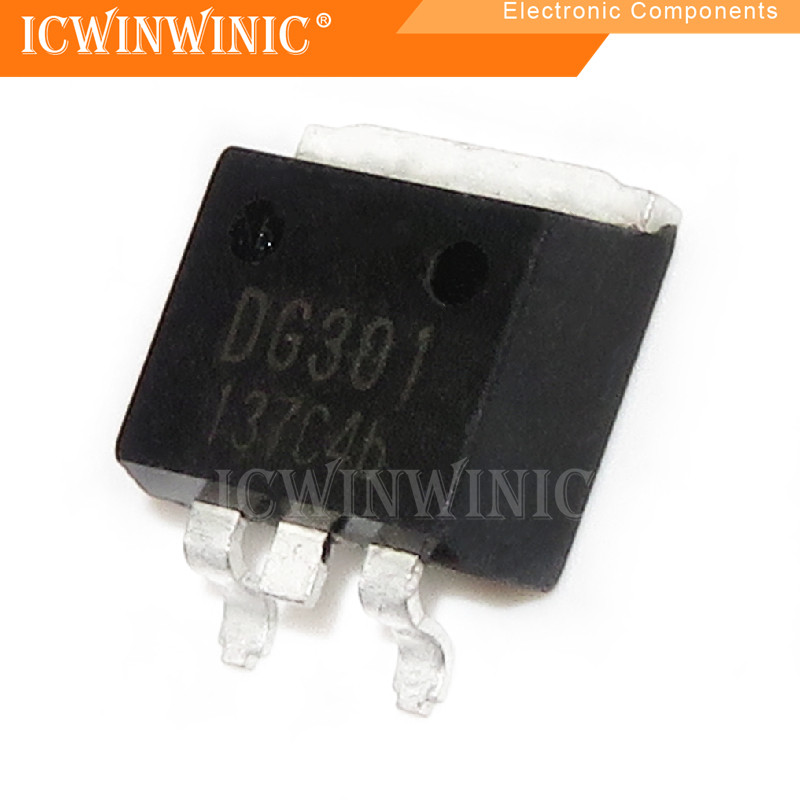5 ชิ้น DG301 301 TO-263 IC วงจรรวม