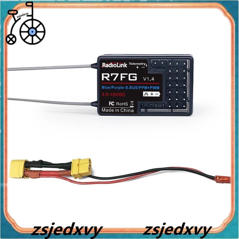 Radiolink Long Range Telemetry RX 7 Channel Receiver Long Range RX Crawler Drifting Car