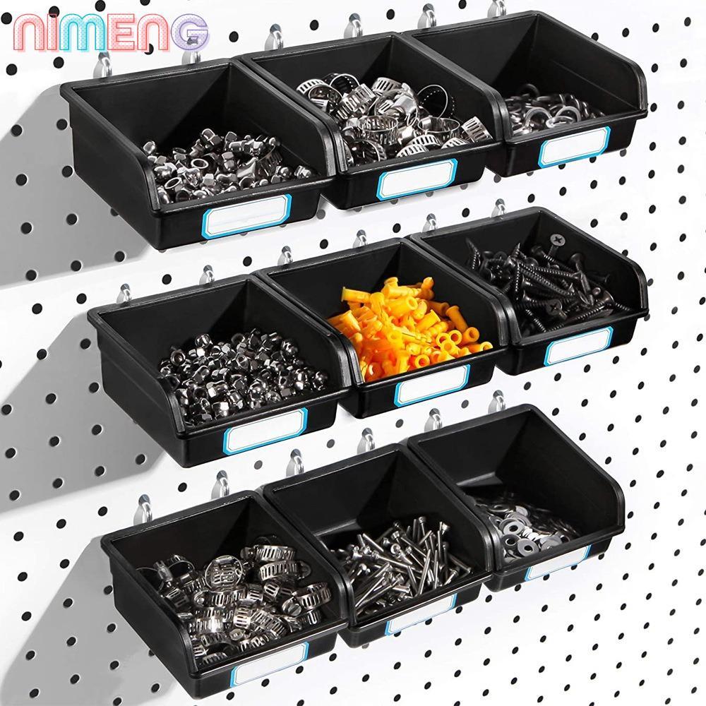 ตะขอ Pegboard NIMENG, ถัง Pegboard PP, อุปกรณ์จัดระเบียบ
