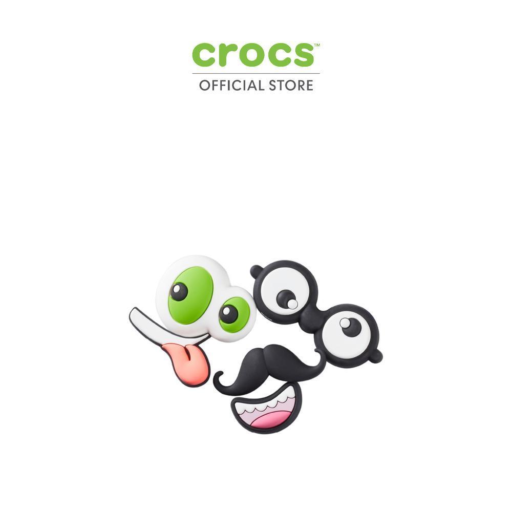 CROCS ตัวติดรองเท้า JIBBITZ™ MAKE YOUR OWN FACES 5 PACK รุ่น 10015578 - MULTICOLOR