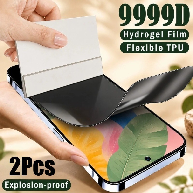 2Pcs Anti Blue Light Ultra HD Soft Hydrogel Film Matte Frosted Soft Film สําหรับ Oukitel G1 P1 WP200