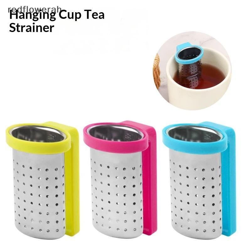 Redflowerah Great Stainless Steel Tea Diffuser รูที่แม่นยํา Smooth Outflow Herbal Tea Infuser TH