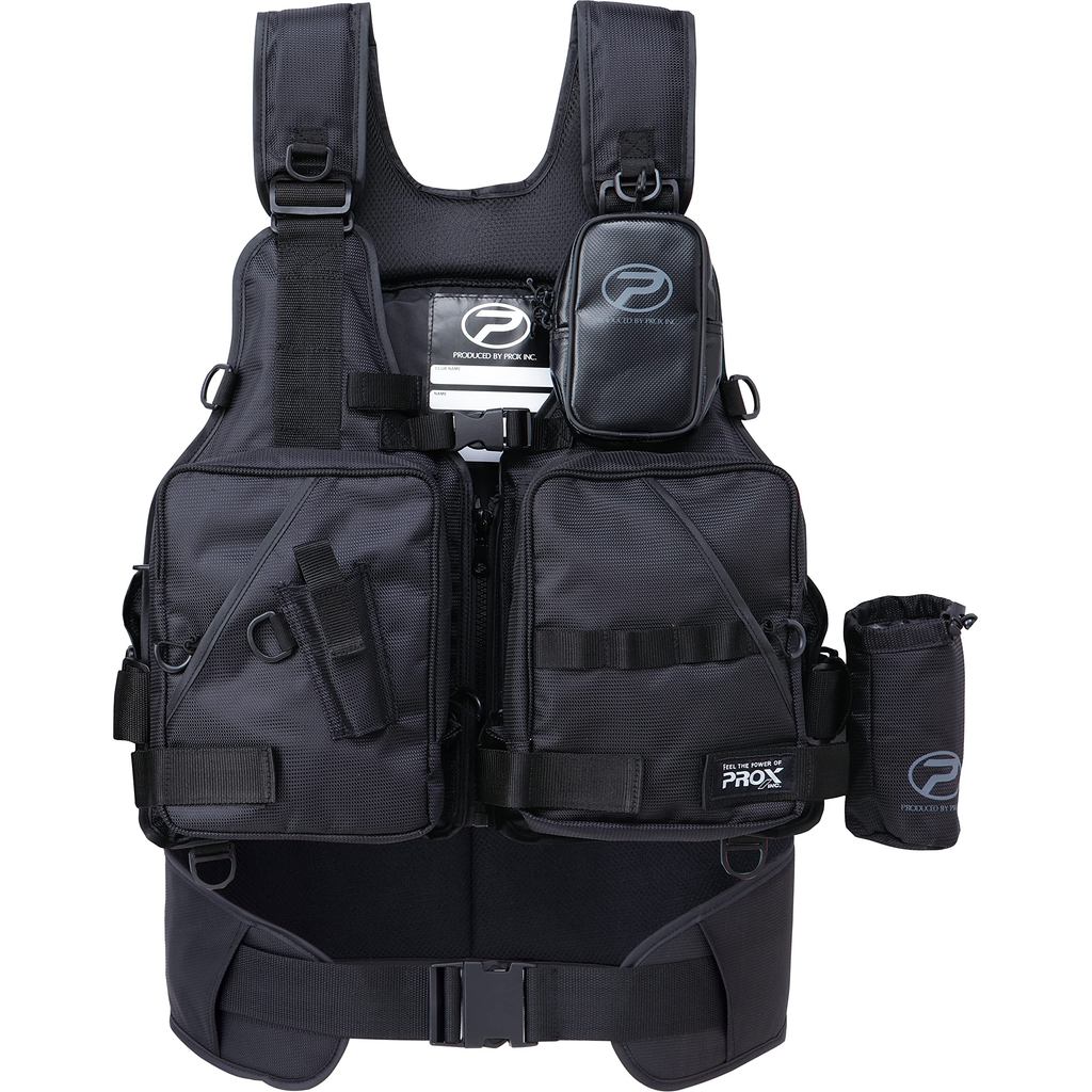 เสื้อกั๊ก PROX Floating Game มีตัวรอง PX313SP Adult Free Black x Black ส่งตรงจากญี่ปุ่น