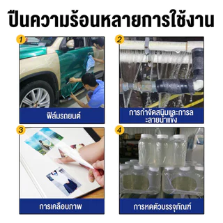 ปืนเป่าลมร้อน 2000W เครื่องเป่าลมร้อน ปรับอุณหภูมิได้ 2 ระดับ สำหรับลอกสี ดัดท่อ PVC หุ้มฟิล์มหด งานฝีมือ DIY คุณภาพสูง