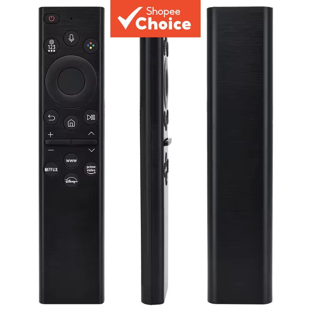 เสียงทีวีรีโมทคอนโทรลสําหรับ Samsung BN59-011386D QN43LS03AAFXZA QN65AAFXZA สมาร์ทสวิทช์เปลี่ยน
