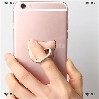 🔥iRing แหวนยึดโทรศัพท์ แหวนติดโทรศัพท์ แหวนติดมือถือ รูปแมว สินค้าพร้อมส่ง