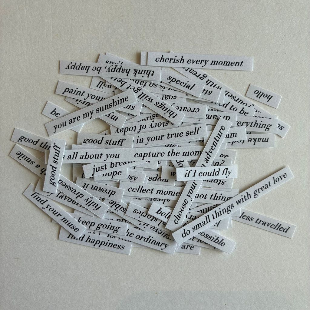 Paperunni : Word Quotes Sticker (95 ชิ้น)