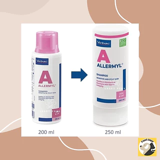 Virbac Allermyl แชมพู สำหรับสุนัขและแมว ขนาด 250 ml