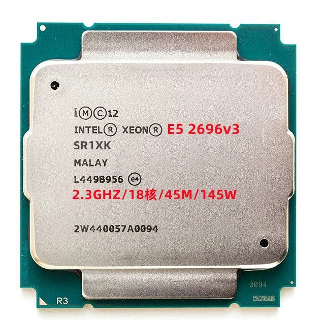 Zhiqiang E5.666v3 2696v3 2696v4 2698BV3 e5cpu โปรเซสเซอร์ X99D3/D4 เกม