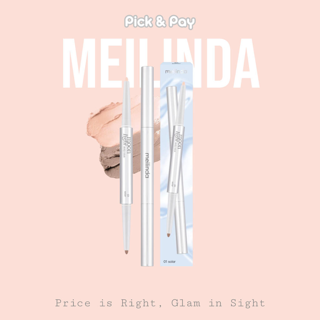 Meilinda Moonlight Dolly Stick ดินสอดอลลี่อาย 2in1 ใช้งานง่าย เนื้อนุ่ม ติดทน  สีชัด เบลนด์ง่าย (MC3139)