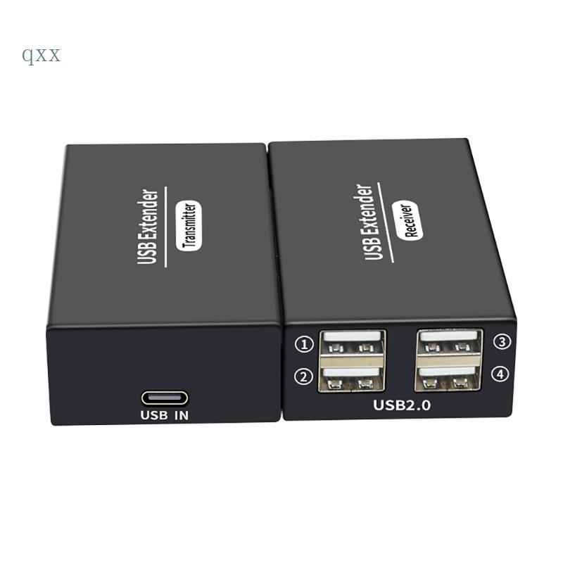USB Extenders USB 200M Extenders Adapters Over Cat6 up to 656ft 4USB Port