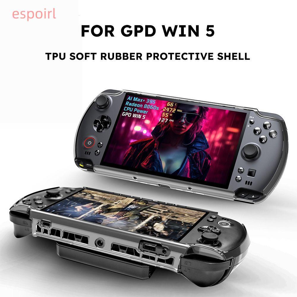 ESPOIR Gaming Handhelds ป้องกัน, กันน้ําวัสดุนุ่มเกมคอนโซล, กันกระแทก Anti Drop Ergonomics Shell สํา