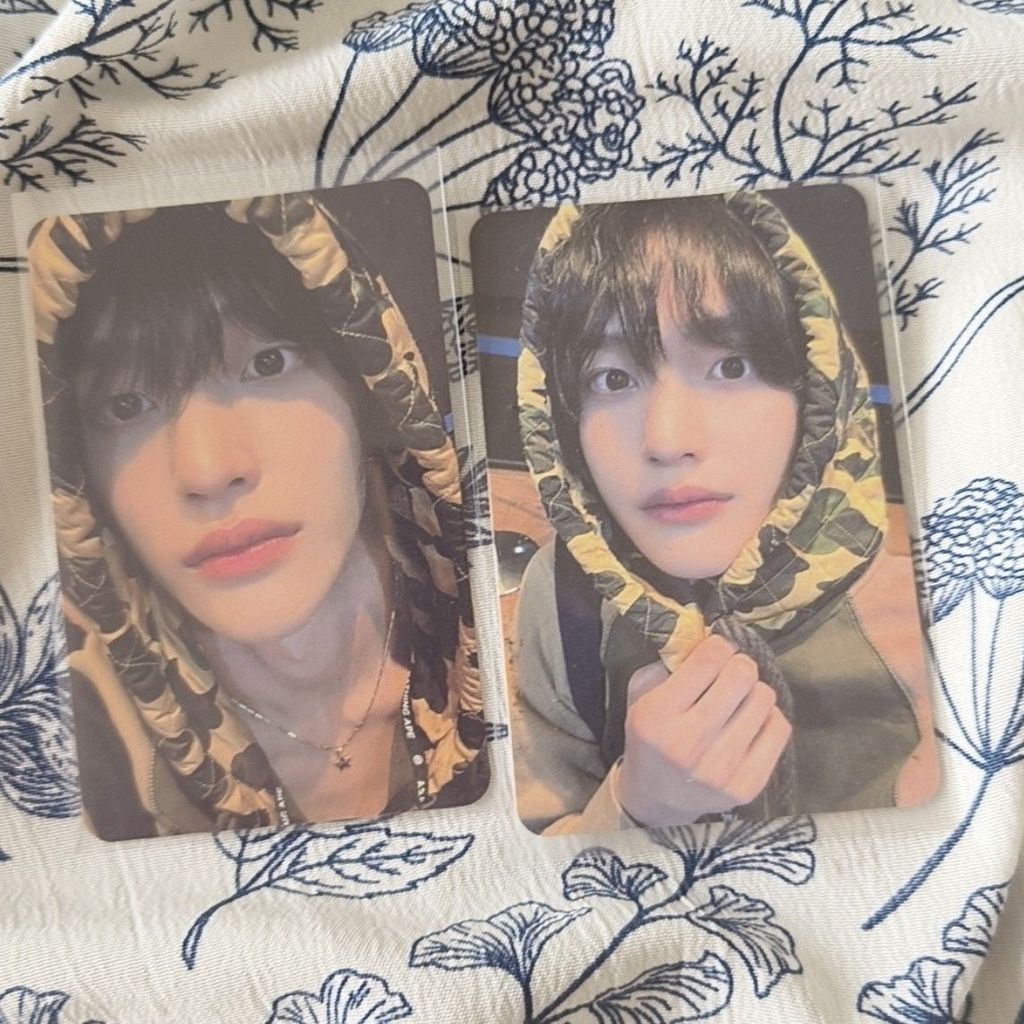Riize mp Bonus Card sm Lucky Card wobin Photo Card